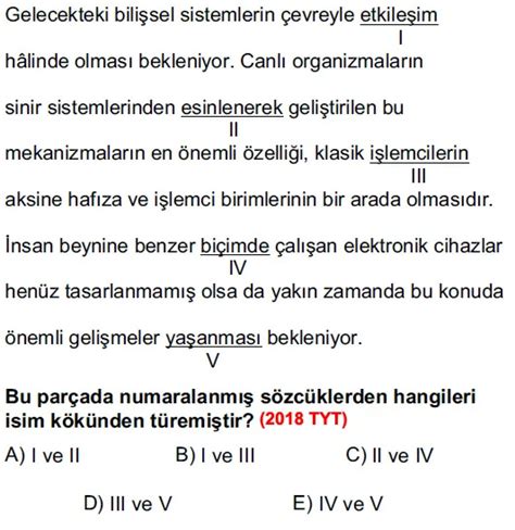 Tyt türkçe dil bilgisi çıkmış sorular pdf
